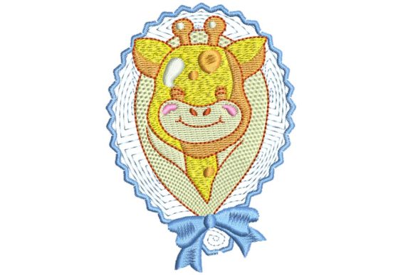 Baby Giraffe Blue: A Seasonal Embroidery Design Worth Stitching