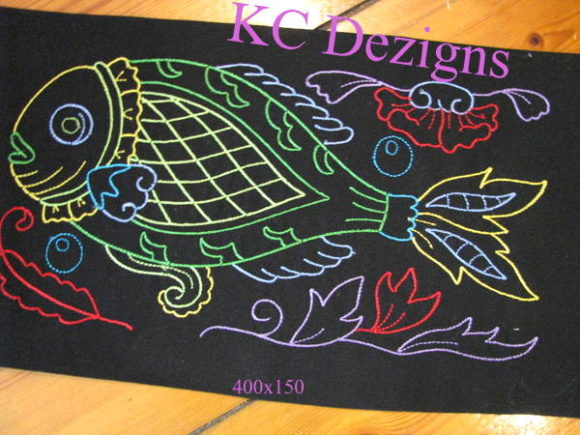Colourline Fish 04: A Seasonal Embroidery Designer's Review