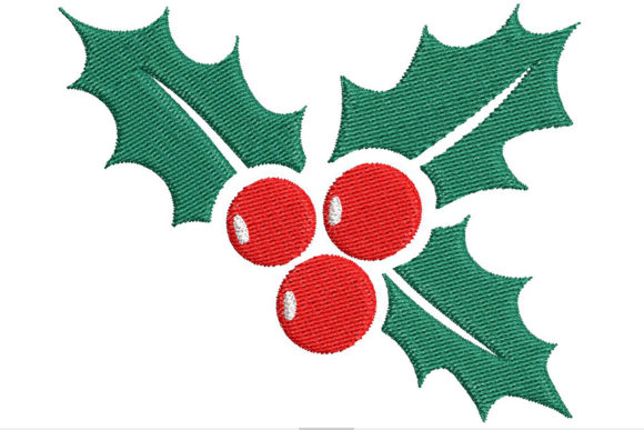 Cute Christmas Holly Leaves and Berries: A Designer’s Review for Personalized Gifts