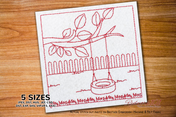 Empty Swing Design: A Craft Fair Review from an Embroidery Designer