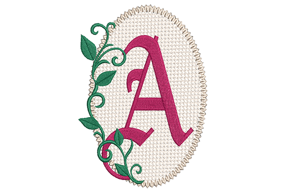 Olde English Leaf Monogram Letter a Review