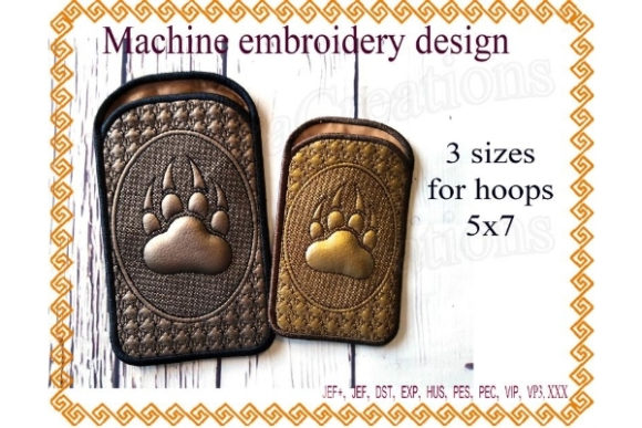 Phone Case Embroidery Design for Market Sellers
