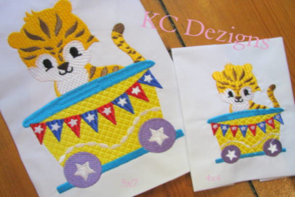 Tiger Sitting in Train: A Craft Fair Booth Review
