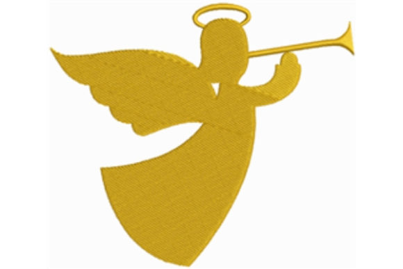 Trumpet Angel: A Craft Fair Embroidery Review
